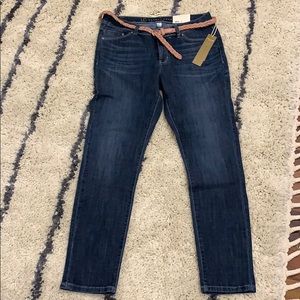LC Lauren Conrad Mid Rise Skinny Ankle Jeans